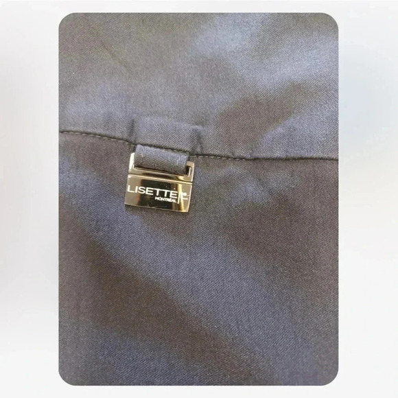 Lisette  L Montreal Black Pants Trousers Size 12 - Picture 7 of 8